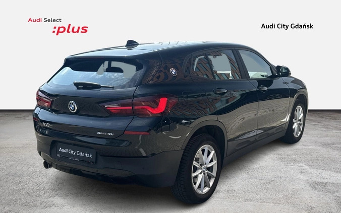 BMW X2 cena 104900 przebieg: 46363, rok produkcji 2020 z Gdańsk małe 254